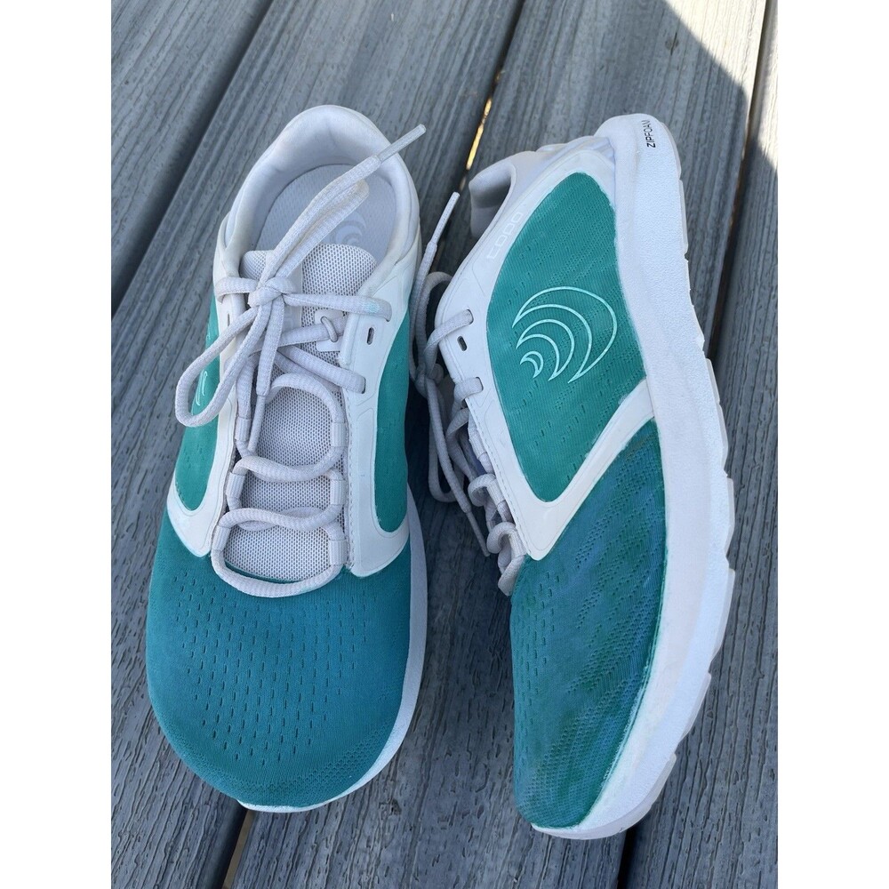 Topo ST 5 Blue Zip foam Minimalist Running Sneakers 9.5